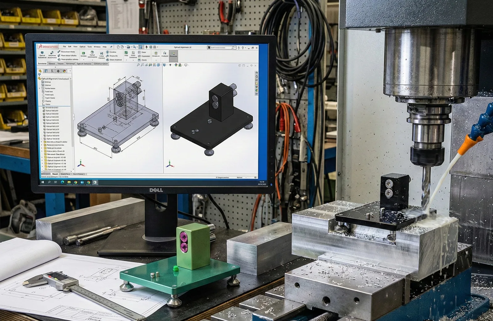 Projeto 3D e fabricação sob medida com consultoria em engenharia